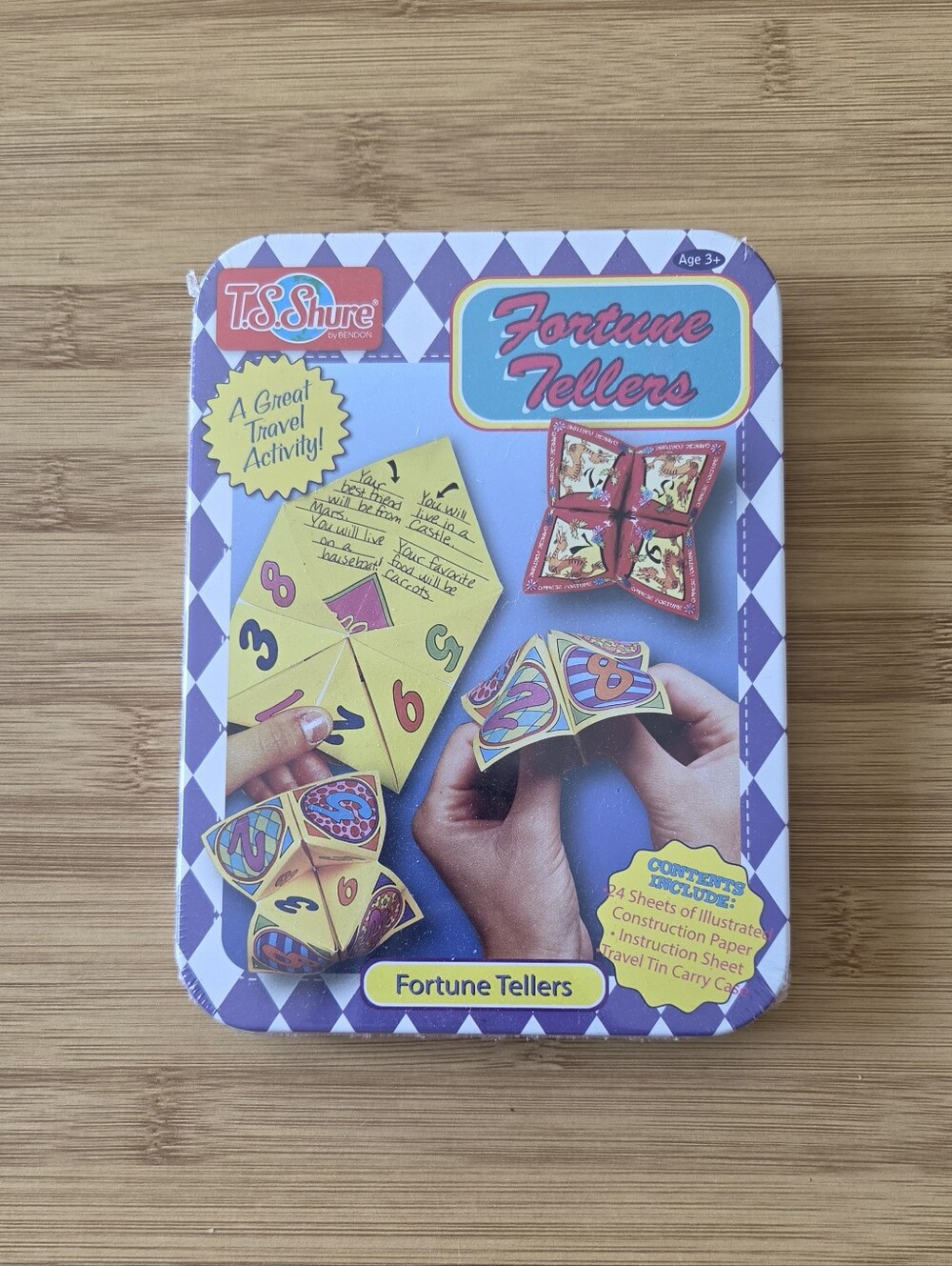 T.S. Shure Fortune Tellers Craft Kit - Purple & Yellow